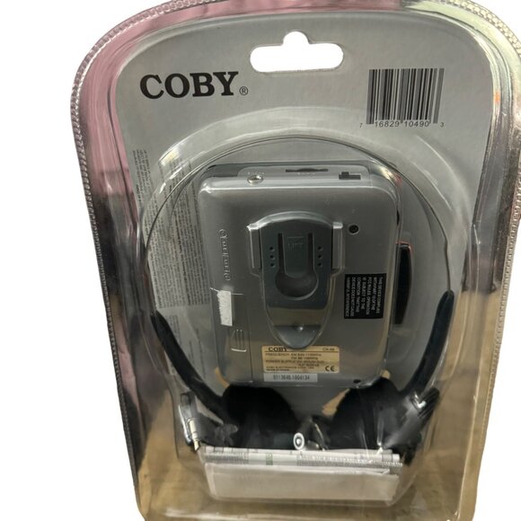 Coby Personal AM/FM Radio AM FM Tuner Headphones Portable - Picture 4 of 9